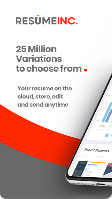 Resume Inc. Screenshot
