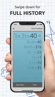 fraction calculator pro #1 iphone screenshot 3