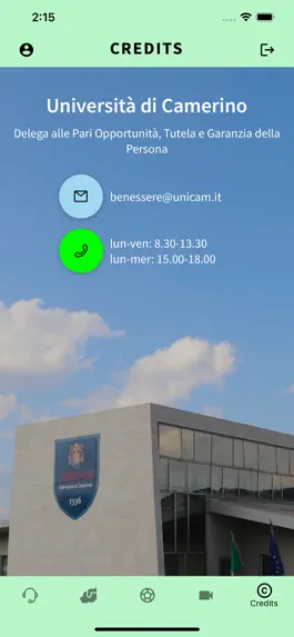 Game screenshot Ben-Essere UNICAM hack