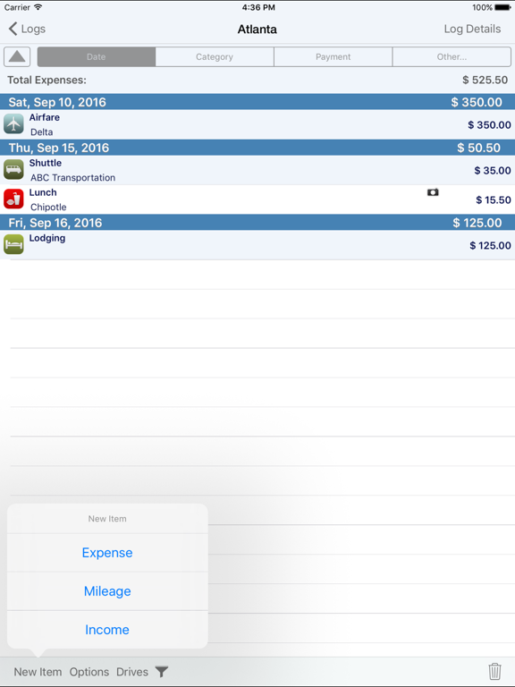 Screenshot #4 pour XpenseTracker Pro