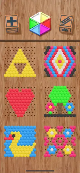 Game screenshot Hexagonal Mosaic mod apk