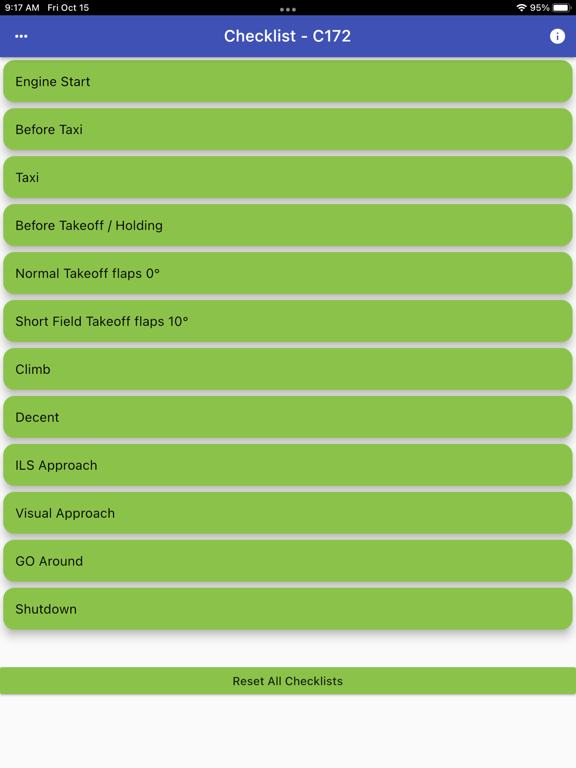 Screenshot #6 pour Checklist-C172