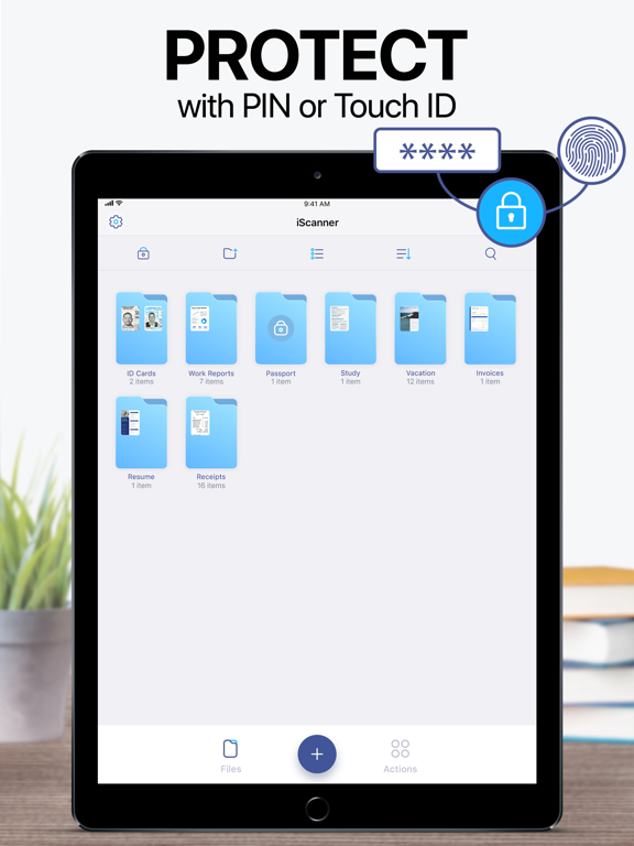 iPad Image of Scanner App: PDF Document Scan