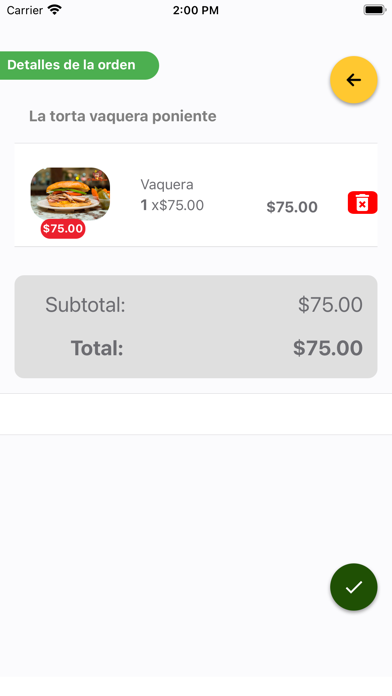 La Torta Vaquera Screenshot