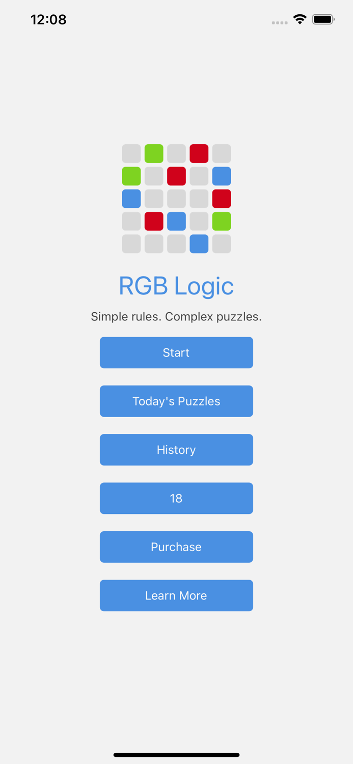 RGB Logic Buchstabensalat