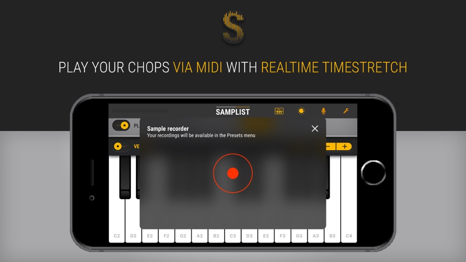 #3. Samplist (iOS) De: Cristina Buga