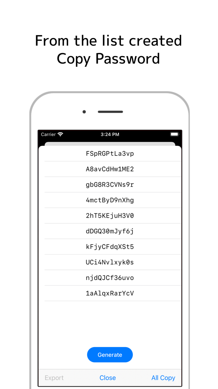 PasswordGenerator - Simple