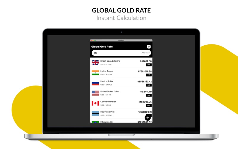 Screenshot #3 pour Global Gold Rate