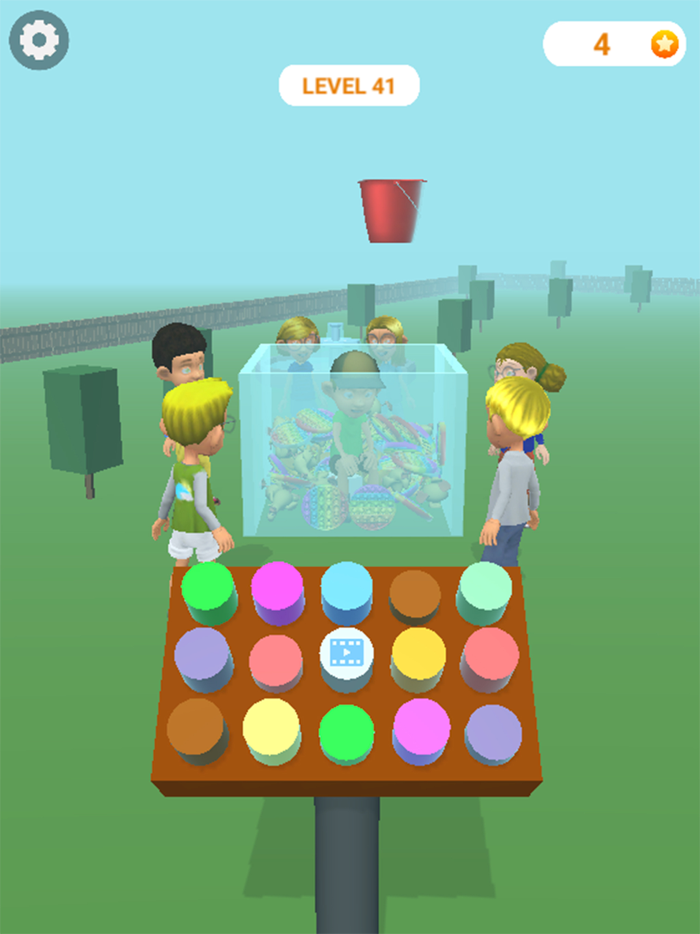 100 Button Pop Us Fidget Toy