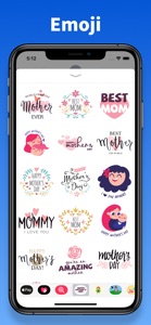 Mother Day stickers & emoji screenshot #2 for iPhone