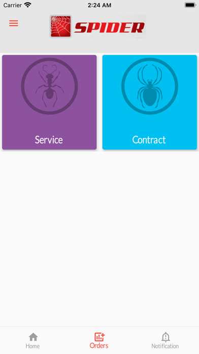 Spider Disinfection Management Screenshot