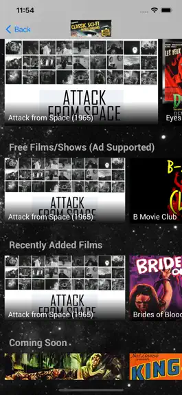 Game screenshot Classic Sci-fi Movie Channel mod apk