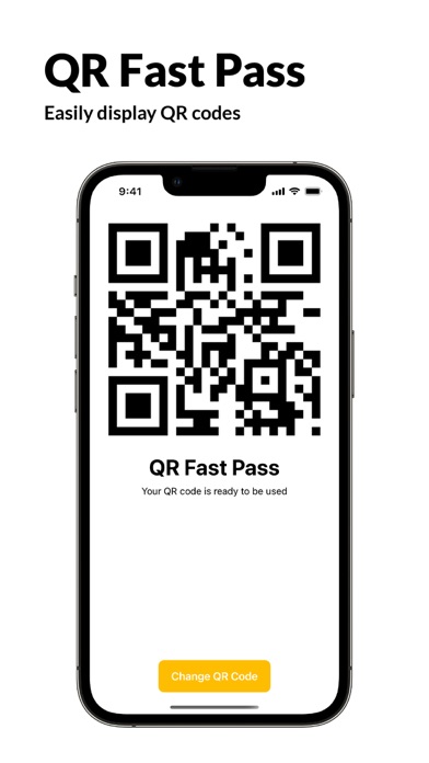 QR Fast Pass Screenshot