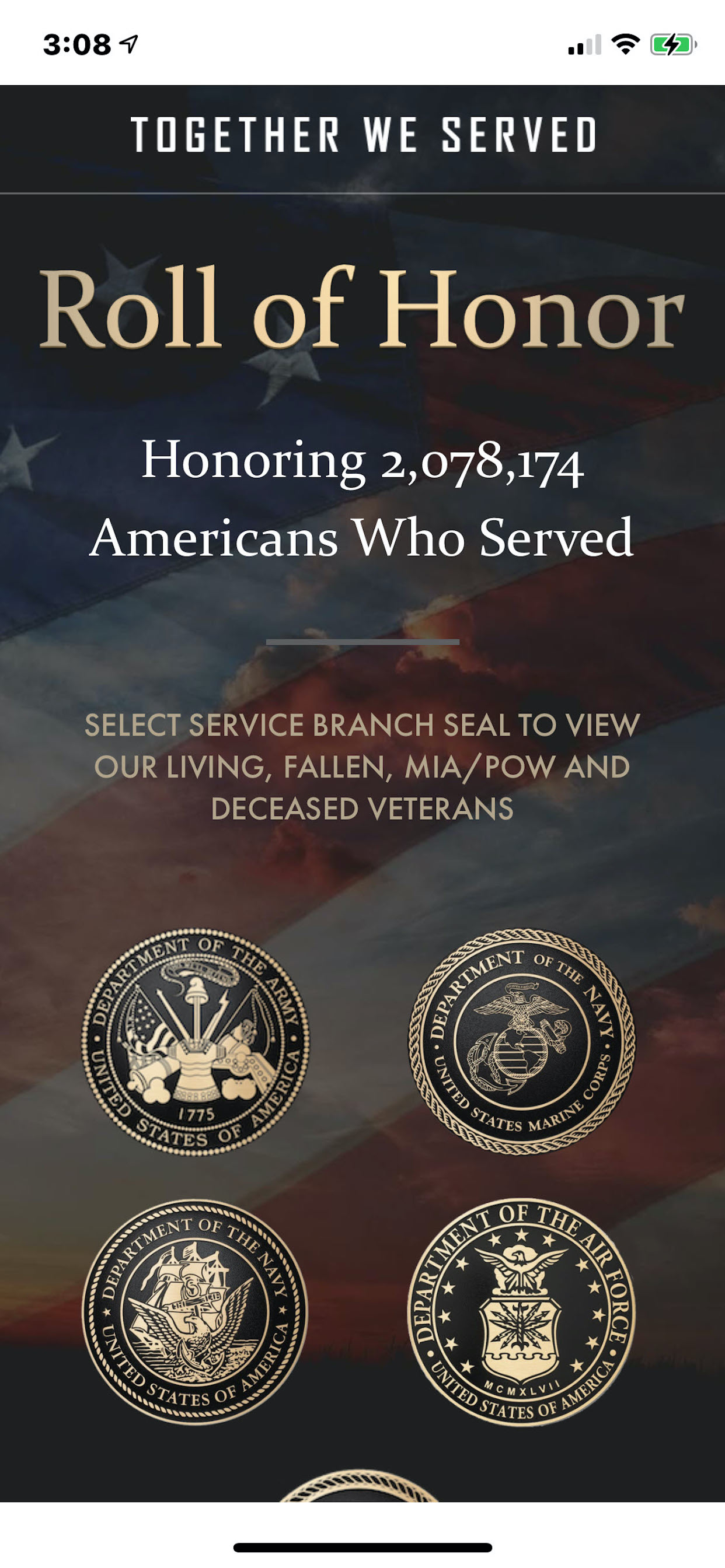 Together We Served ROH