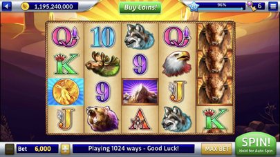 Wolf Bonus Casino -Vegas Slots Screenshot
