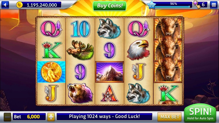 Wolf Bonus Casino -Vegas Slots screenshot-3