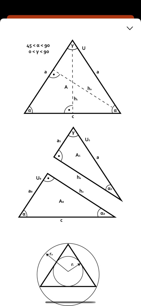 Isosceles Triangle PRO - Education App | MWM