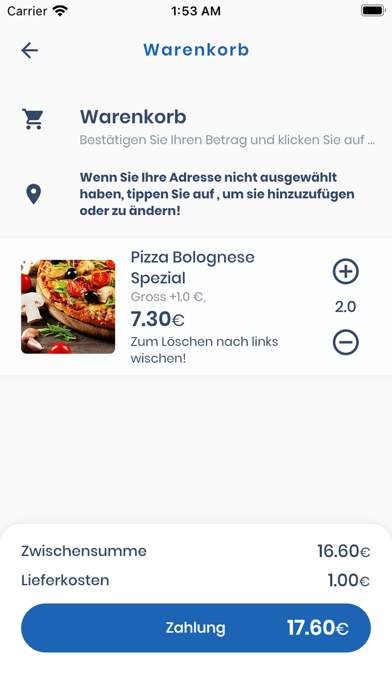 McIsi Restaurant Screenshot