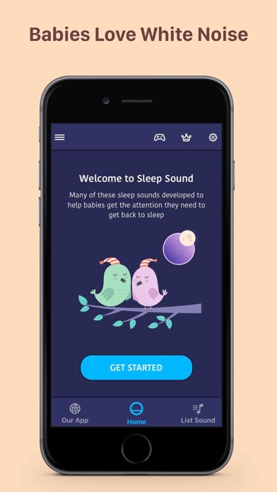 Baby Sleep Music - White Noise Screenshot