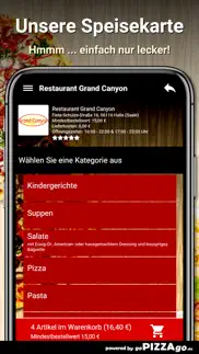 How to cancel & delete restaurant grand canyon halle 1