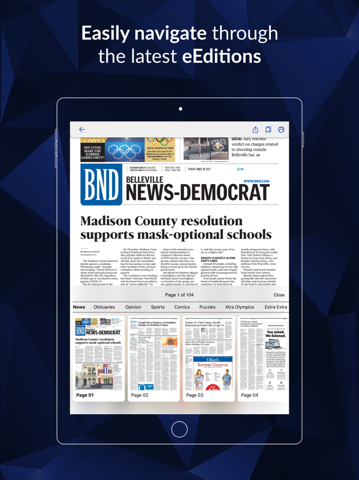 Belleville News Democrat News