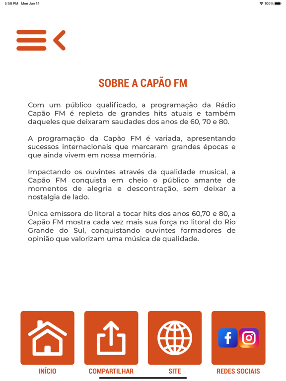 Rádio Capão FMのおすすめ画像2