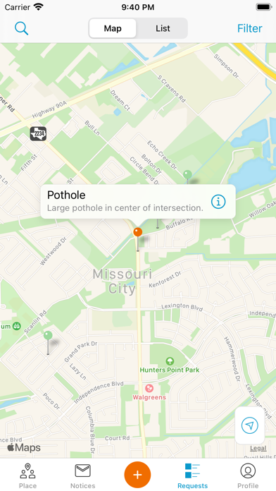 Screenshot #2 pour Missouri City iReport