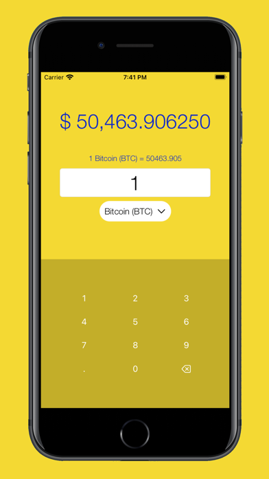 Screenshot #1 pour Crypto Calculator - Fast Data