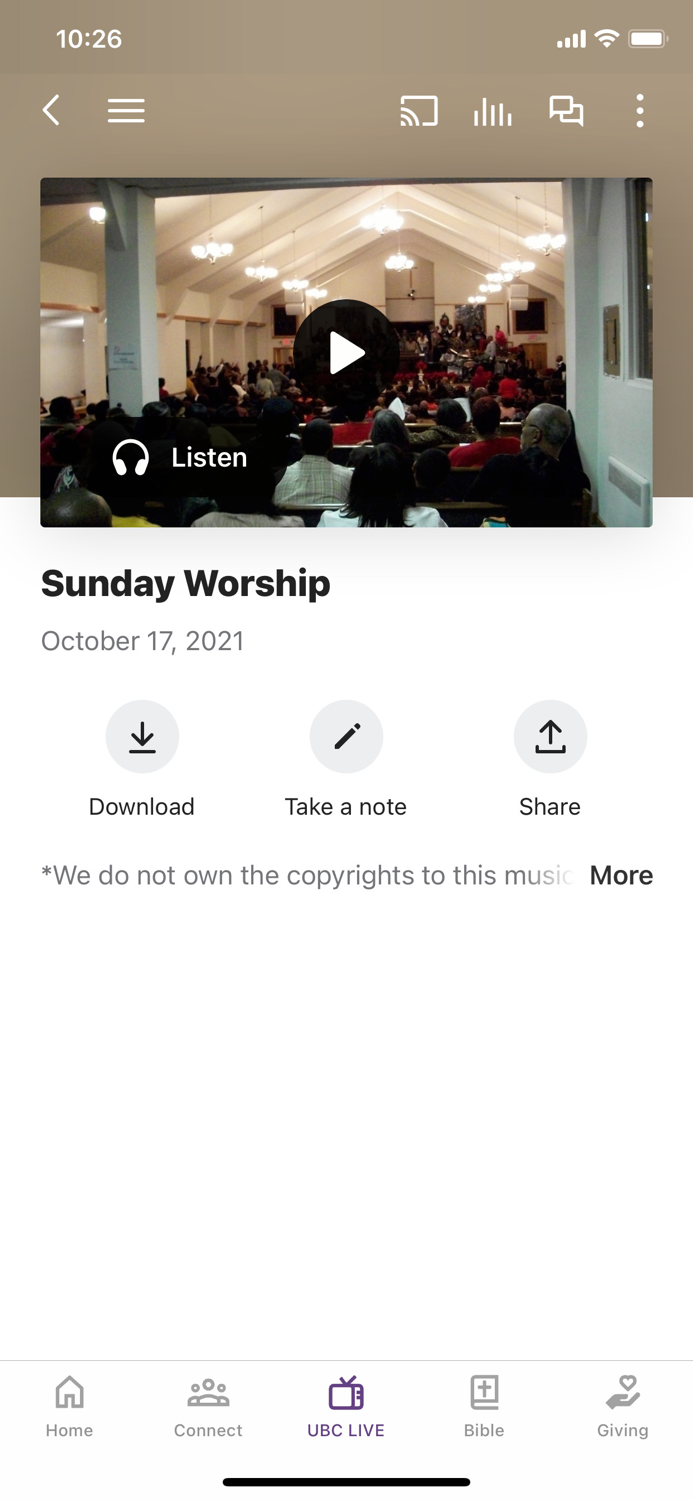 United Baptist Church Akron