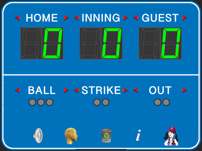 Baseball Scoreboard Deluxe