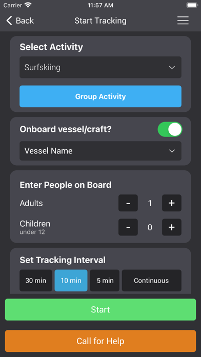 NSRI SafeTrx Screenshot