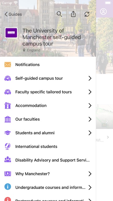 Visit UoM Screenshot