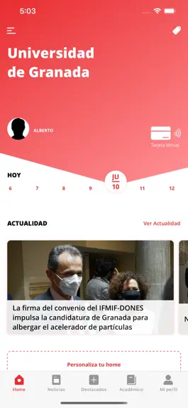 Game screenshot UGR App Universidad de Granada apk