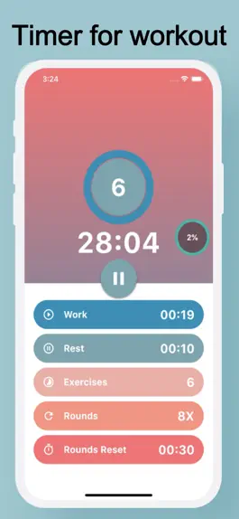 Game screenshot Tabata Timer for Workout apk