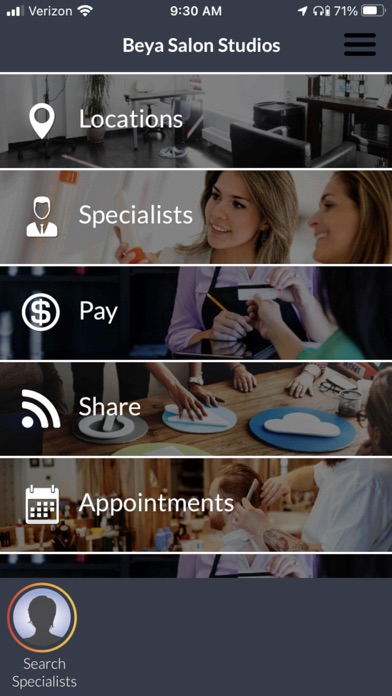 Beya Salon Studios Screenshot