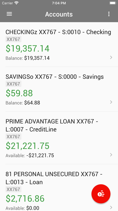 Lexington Avenue FCU Screenshot