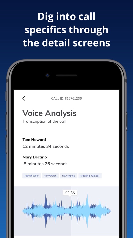 #2. CTM App (iOS) By: CallTrackingMetrics