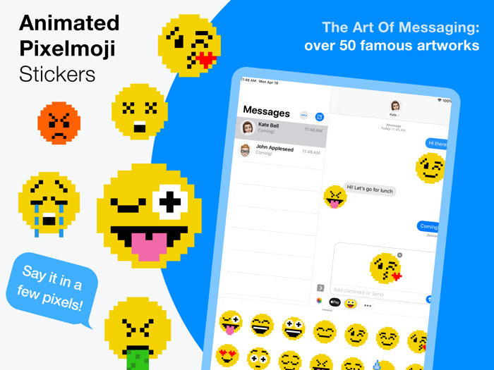 Pixelmoji Animated Stickers