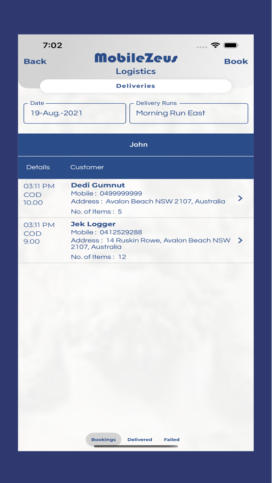 #4. Mobile Zeus - Logistics (iOS) Przez: Gumnut System International