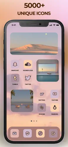 Captura 2 Visum: Widgets personalizados iphone
