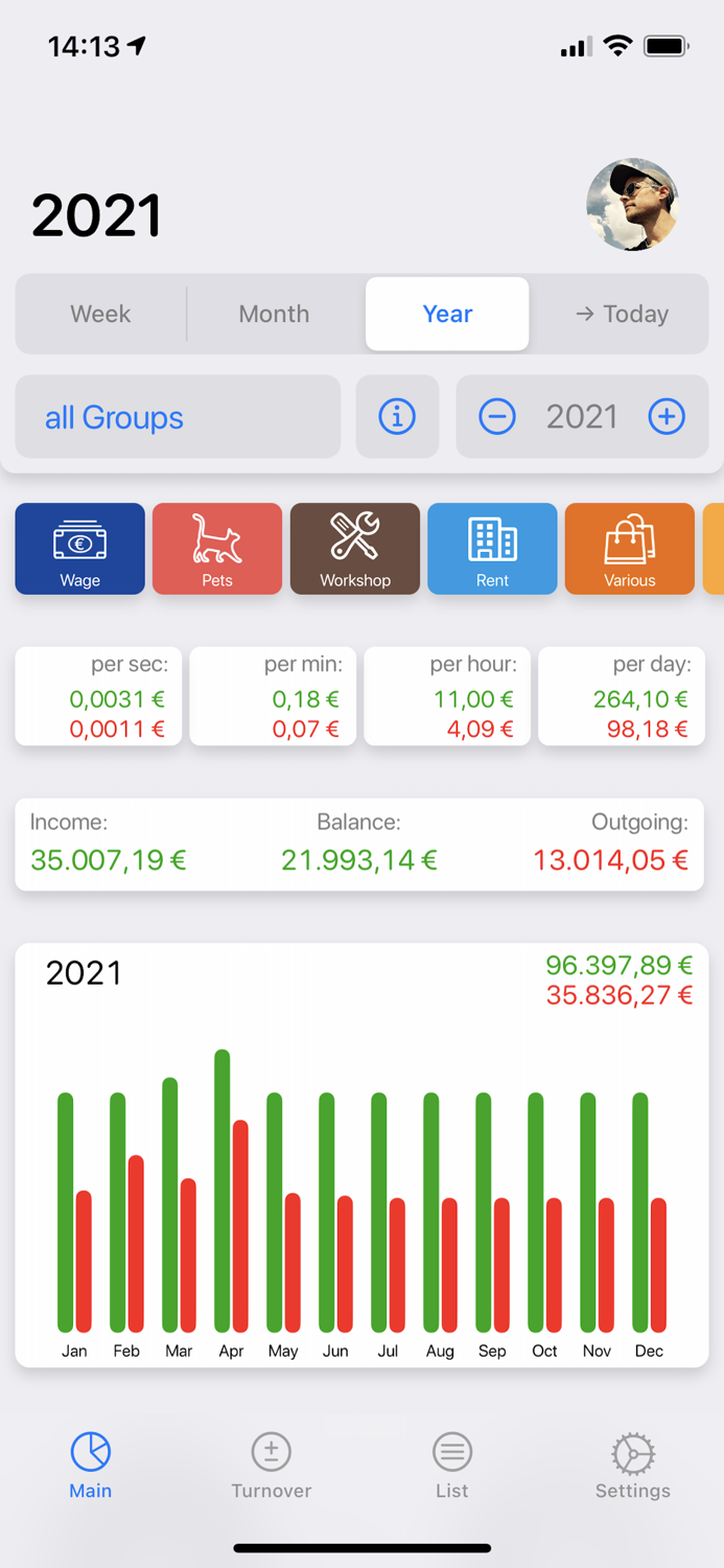 Live Budget - Money Manager
