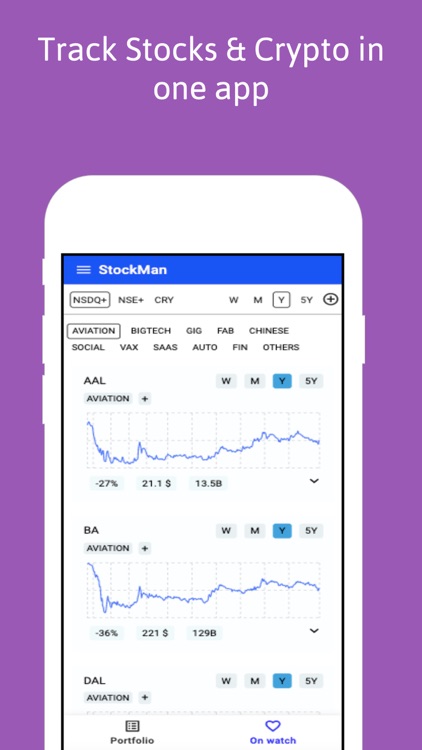 StockMan - Stocks & Crypto