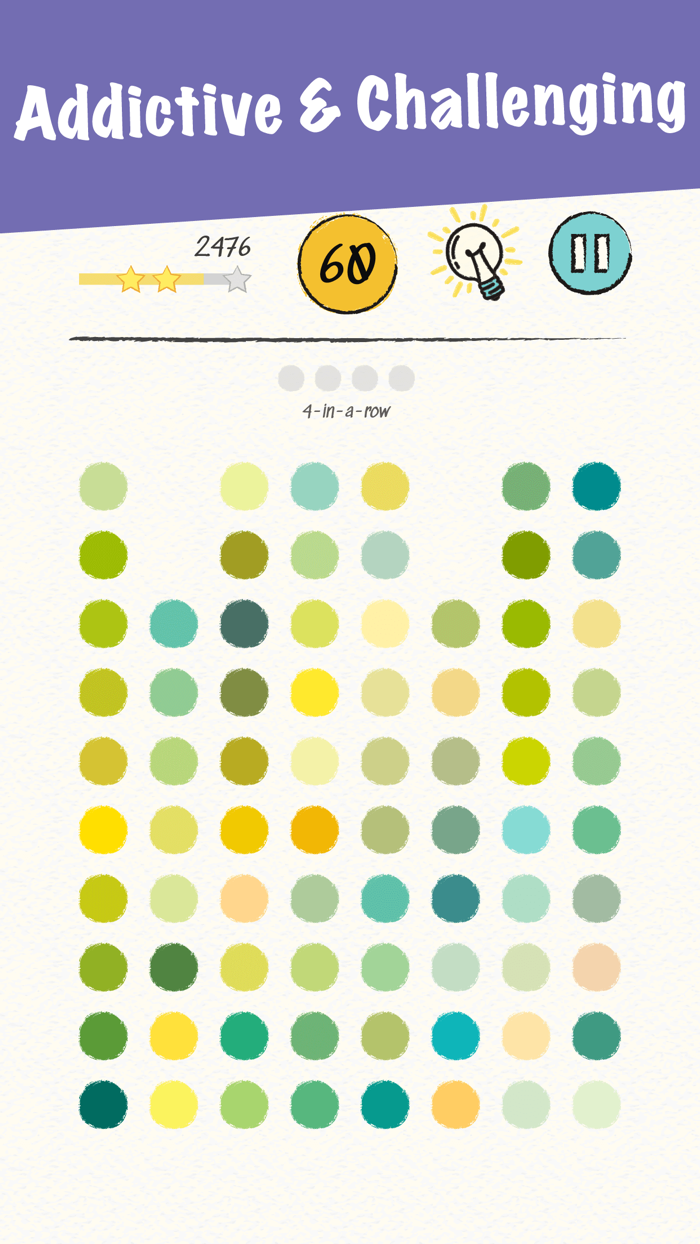 Hue Match Find Gradient Dots