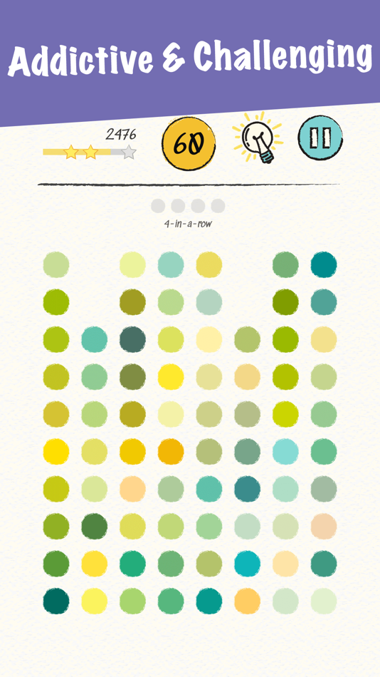 #2. Hue Match: Find Gradient Dots (iOS) 由: Chih Yuan Chou