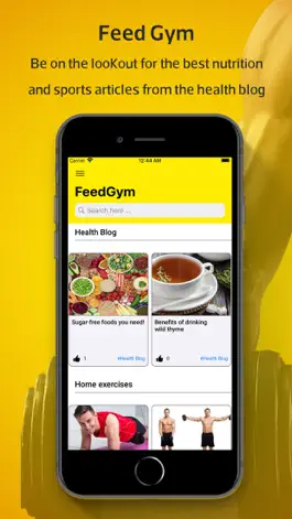 Game screenshot FeedGym - تغذية ورياضة apk