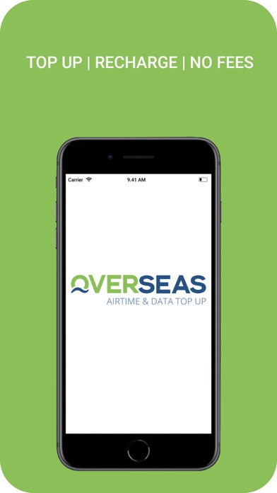 Overseas Top Up Screenshot