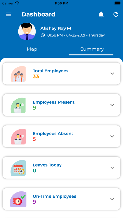 Screenshot #3 pour TimeTick Admin