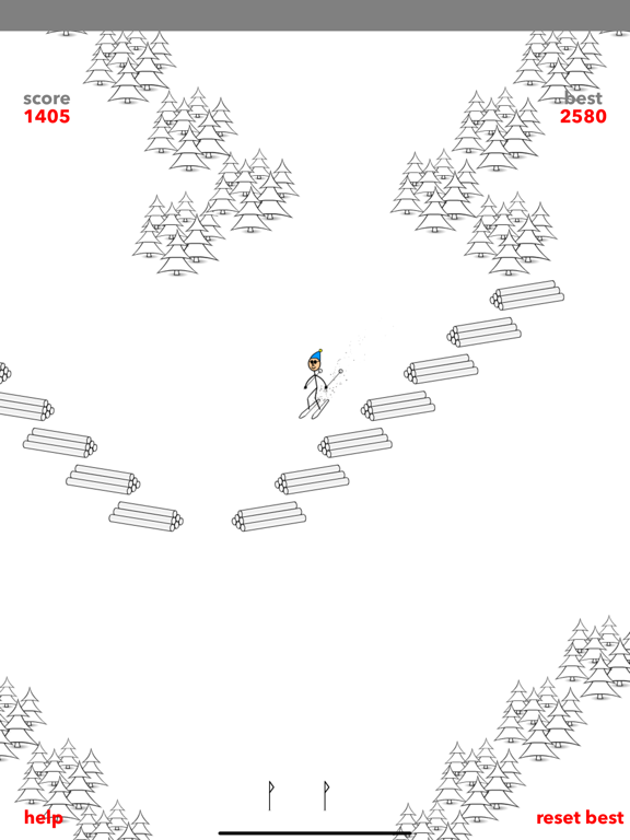 Screenshot #5 pour Ski Snow Race