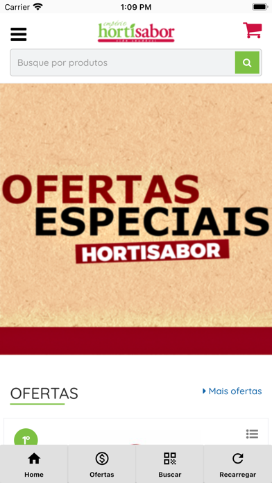 Empório Hortisabor Screenshot