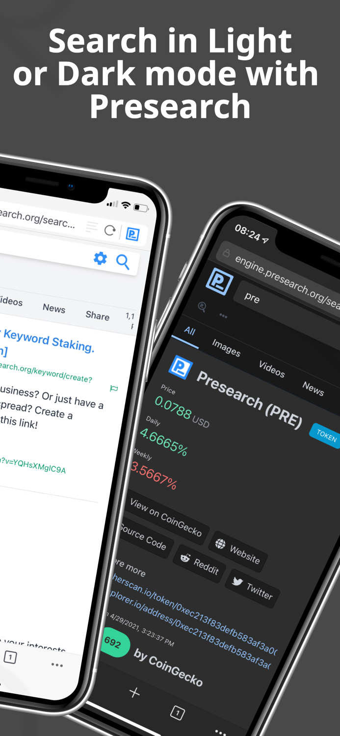 Presearch Privacy Browser